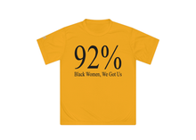 Load image into Gallery viewer, 92% Black Women, We Got Us T-shirt