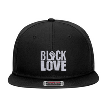 Load image into Gallery viewer, Black Love Snapback Hat