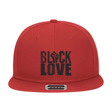 Load image into Gallery viewer, Black Love Snapback Hat