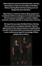 Load image into Gallery viewer, Black History Month Coloring Book