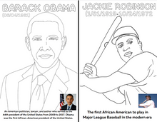 Load image into Gallery viewer, Black History Month Coloring Book