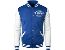 Load image into Gallery viewer, Black King Letterman Jacket