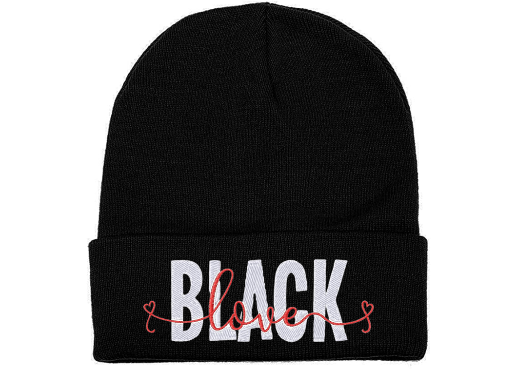 Black Love Beanie