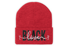 Load image into Gallery viewer, Black Love Beanie
