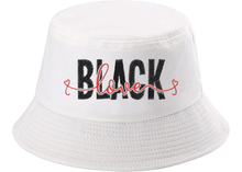 Load image into Gallery viewer, Black Love Bucket Hat
