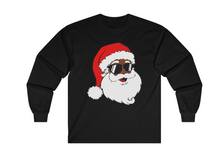 Load image into Gallery viewer, Black Santa Sweatshirt
