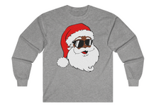 Load image into Gallery viewer, Black Santa Sweatshirt
