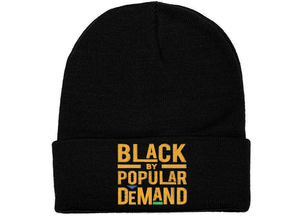 Black by Popular Demand Beanie