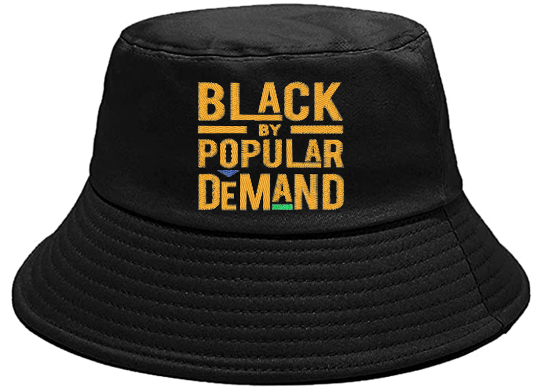 Black by Popular Demand Bucket Hat