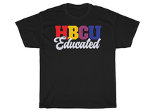 Load image into Gallery viewer, HBCU Educated T-shirt
