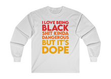 Load image into Gallery viewer, I Love Being Black Sweatshirt
