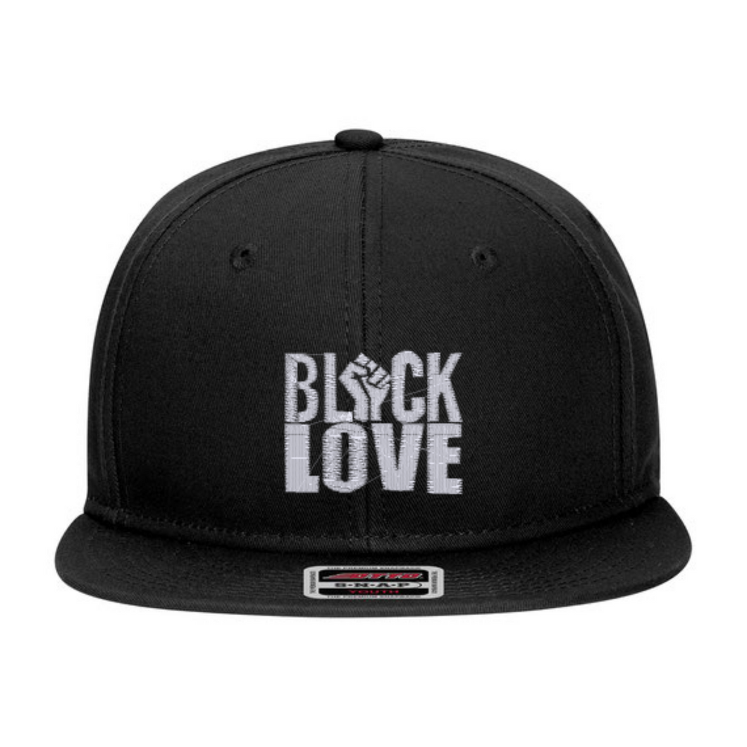 Black Love Snapback Hat