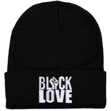 Load image into Gallery viewer, Black Love Beanie
