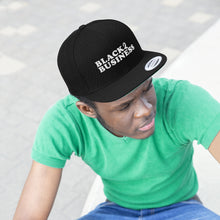 Load image into Gallery viewer, Black 2 Business Snapback Hat
