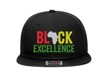 Load image into Gallery viewer, Black Excellence Snapback Hat
