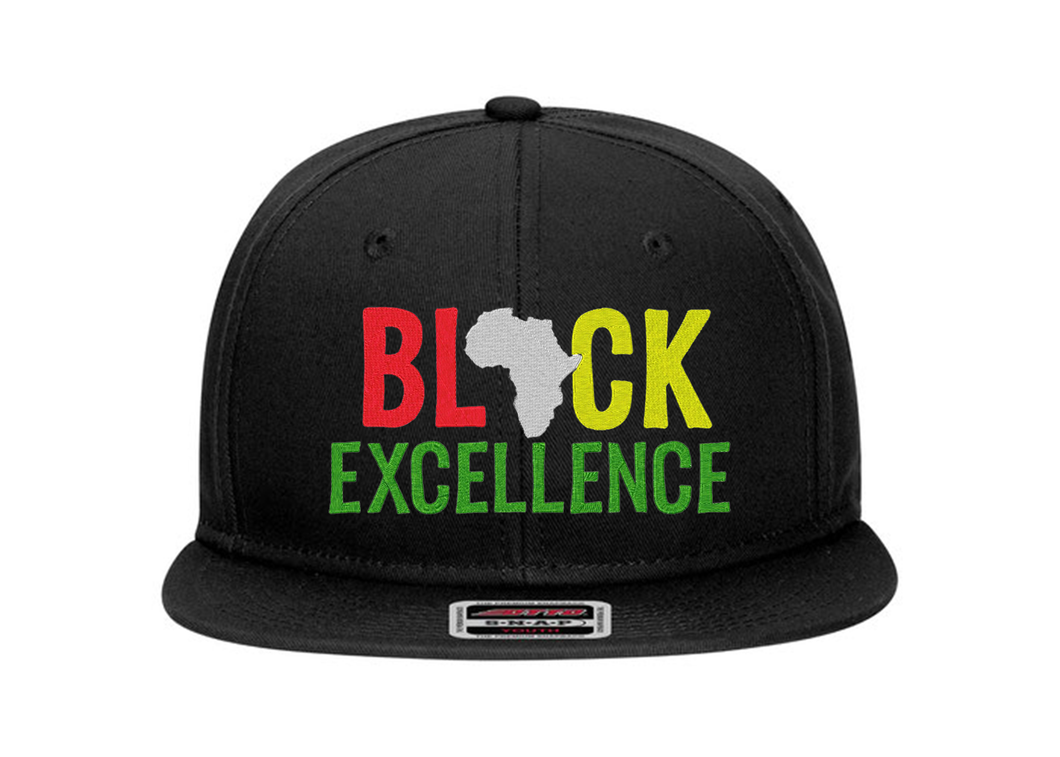 Black Excellence Snapback Hat