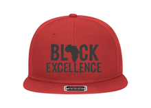 Load image into Gallery viewer, Black Excellence Snapback Hat
