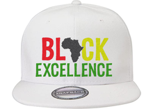 Load image into Gallery viewer, Black Excellence Snapback Hat
